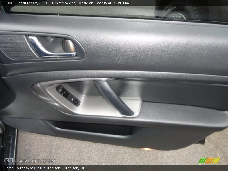 Obsidian Black Pearl / Off-Black 2006 Subaru Legacy 2.5 GT Limited Sedan