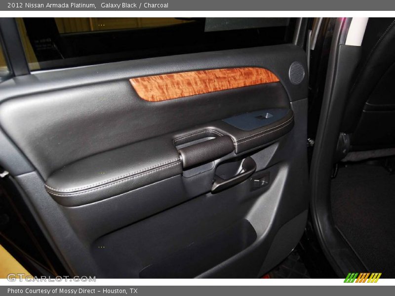 Galaxy Black / Charcoal 2012 Nissan Armada Platinum