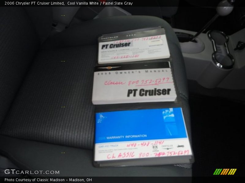 Cool Vanilla White / Pastel Slate Gray 2006 Chrysler PT Cruiser Limited