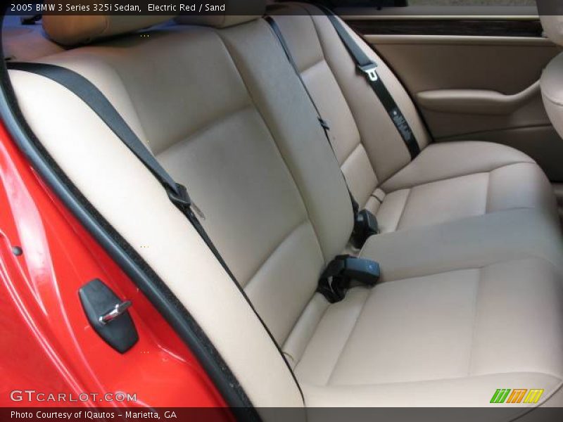 Electric Red / Sand 2005 BMW 3 Series 325i Sedan