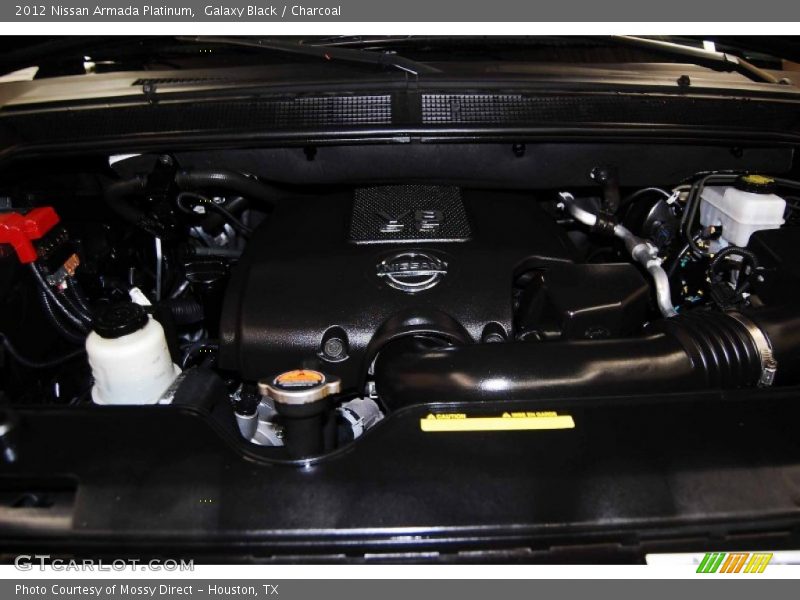 Galaxy Black / Charcoal 2012 Nissan Armada Platinum