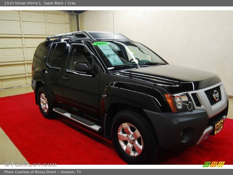 Super Black / Gray 2010 Nissan Xterra S
