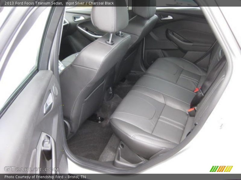 Rear Seat of 2013 Focus Titanium Sedan