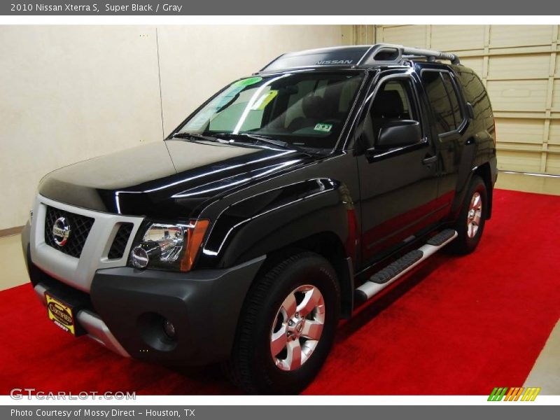 Super Black / Gray 2010 Nissan Xterra S