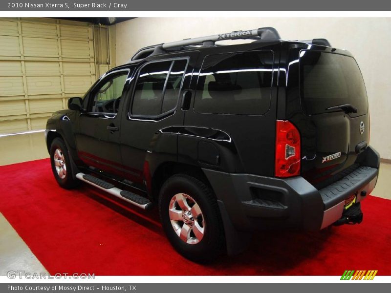 Super Black / Gray 2010 Nissan Xterra S
