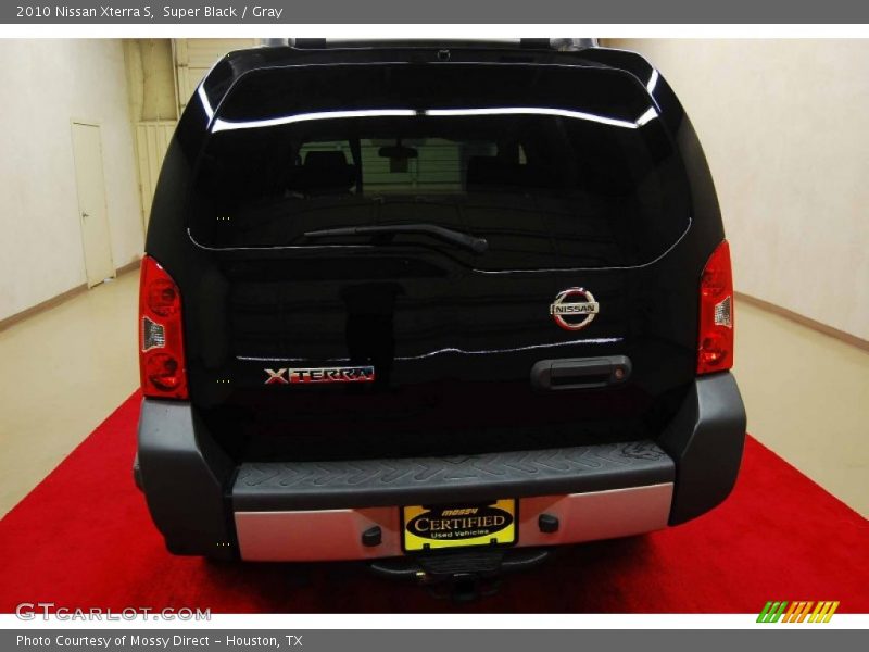 Super Black / Gray 2010 Nissan Xterra S