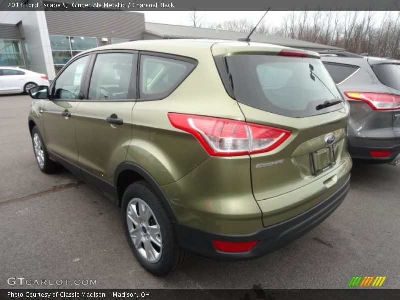 Ginger Ale Metallic / Charcoal Black 2013 Ford Escape S