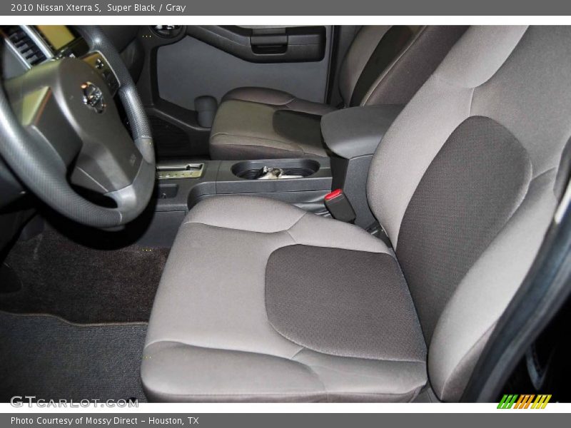 Super Black / Gray 2010 Nissan Xterra S