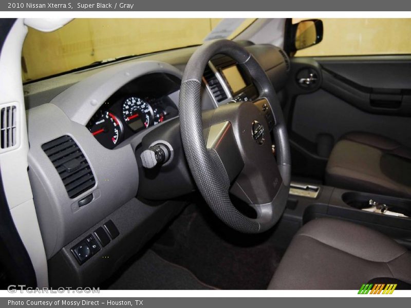 Super Black / Gray 2010 Nissan Xterra S