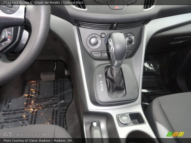 Ginger Ale Metallic / Charcoal Black 2013 Ford Escape S