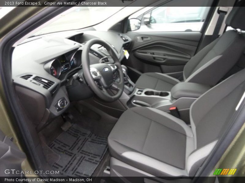 Ginger Ale Metallic / Charcoal Black 2013 Ford Escape S