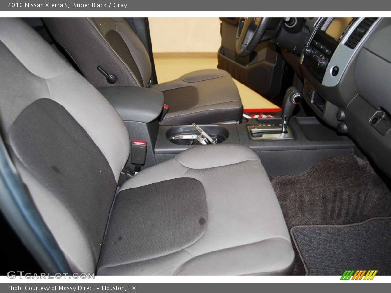Super Black / Gray 2010 Nissan Xterra S