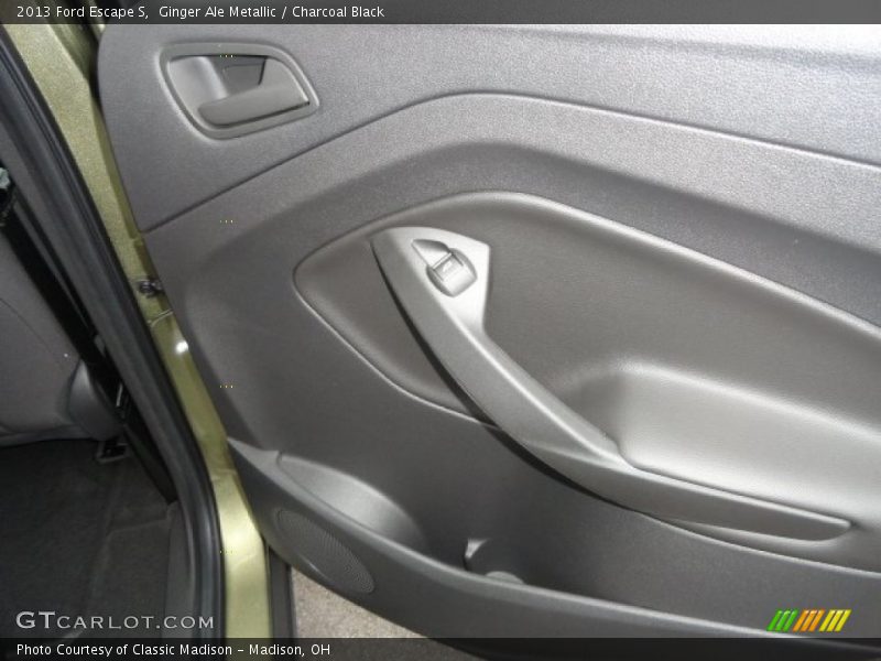 Ginger Ale Metallic / Charcoal Black 2013 Ford Escape S