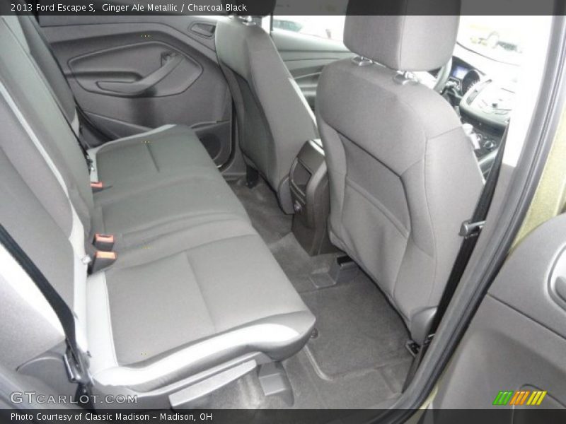 Ginger Ale Metallic / Charcoal Black 2013 Ford Escape S
