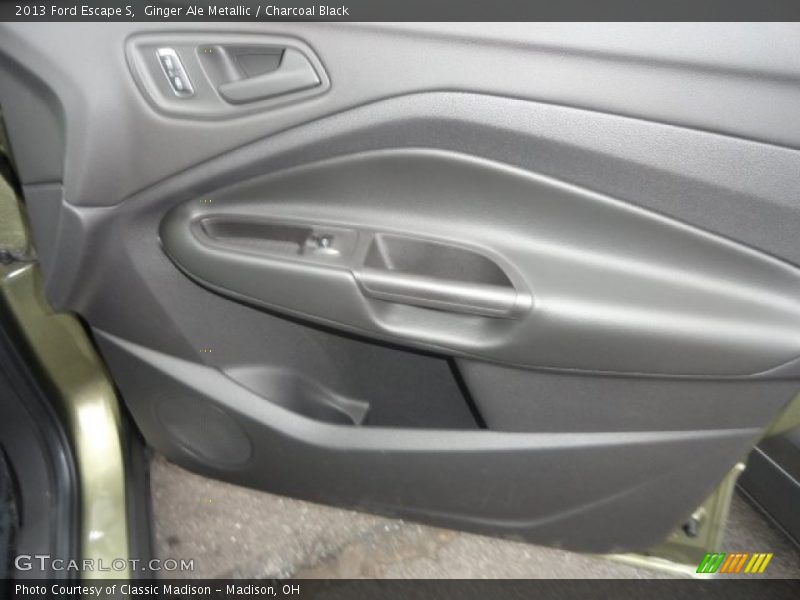 Ginger Ale Metallic / Charcoal Black 2013 Ford Escape S