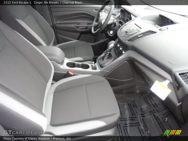 Ginger Ale Metallic / Charcoal Black 2013 Ford Escape S