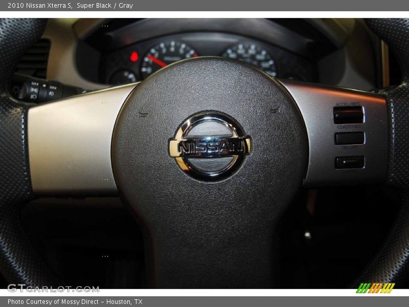Super Black / Gray 2010 Nissan Xterra S