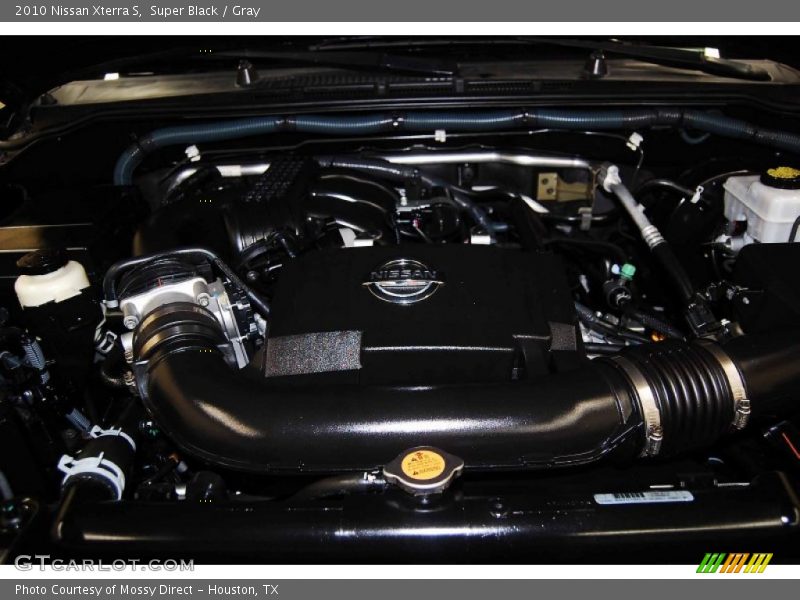Super Black / Gray 2010 Nissan Xterra S