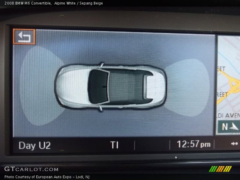 Alpine White / Sepang Beige 2008 BMW M6 Convertible