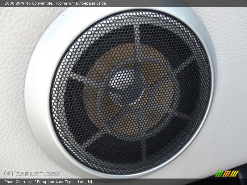 Audio System of 2008 M6 Convertible