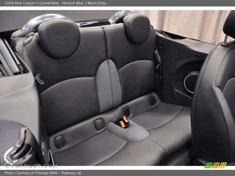 Horizon Blue / Black/Grey 2009 Mini Cooper S Convertible