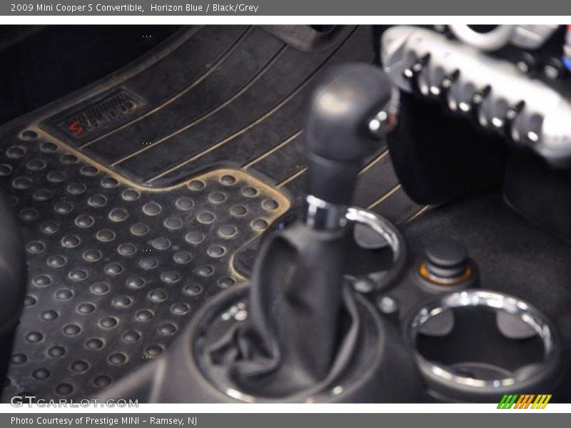 Horizon Blue / Black/Grey 2009 Mini Cooper S Convertible