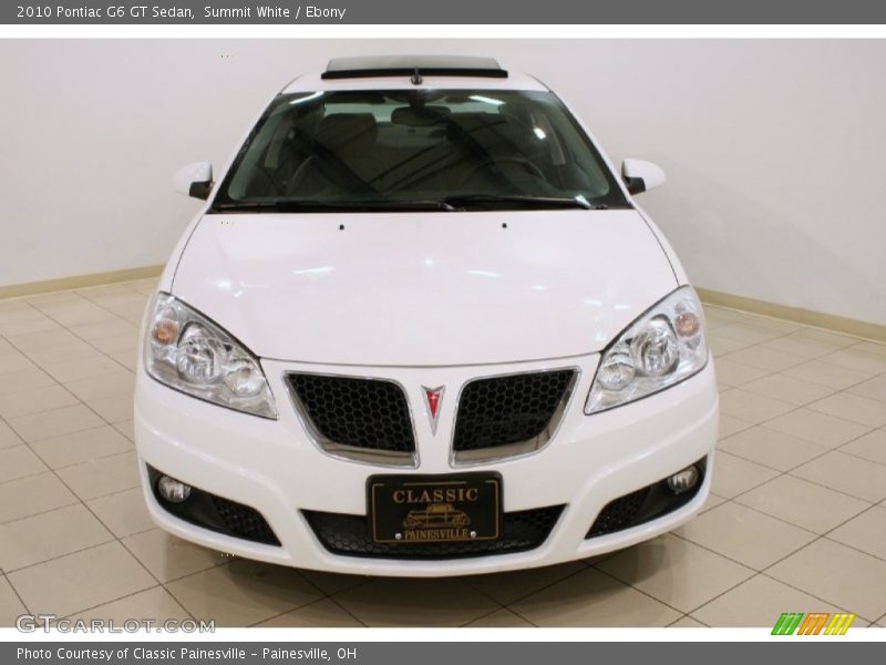 Summit White / Ebony 2010 Pontiac G6 GT Sedan