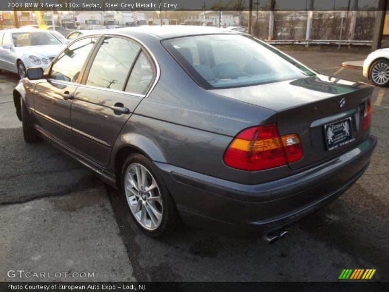 Steel Grey Metallic / Grey 2003 BMW 3 Series 330xi Sedan