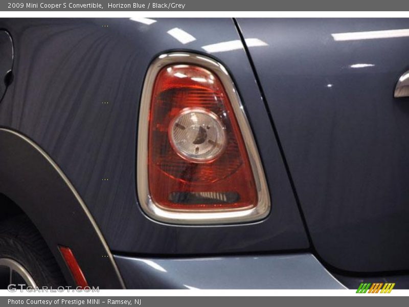 Horizon Blue / Black/Grey 2009 Mini Cooper S Convertible