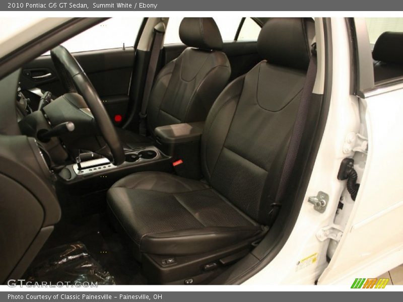 Front Seat of 2010 G6 GT Sedan