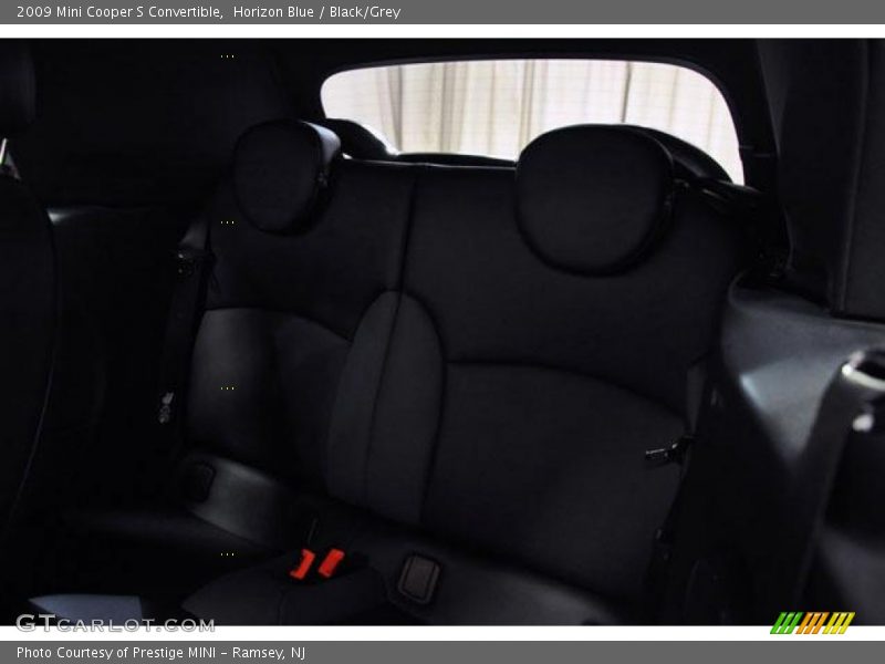 Horizon Blue / Black/Grey 2009 Mini Cooper S Convertible
