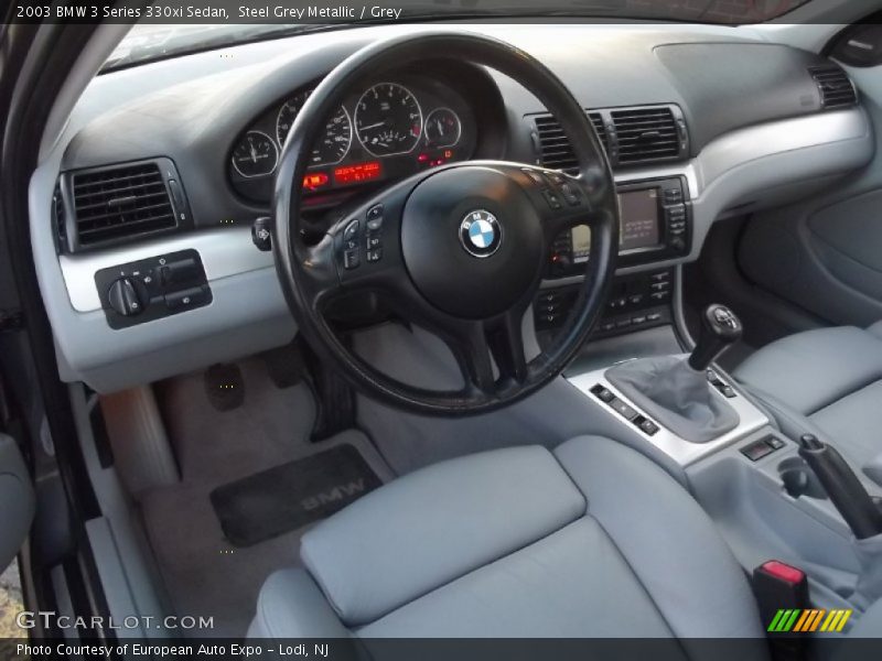 Grey Interior - 2003 3 Series 330xi Sedan 