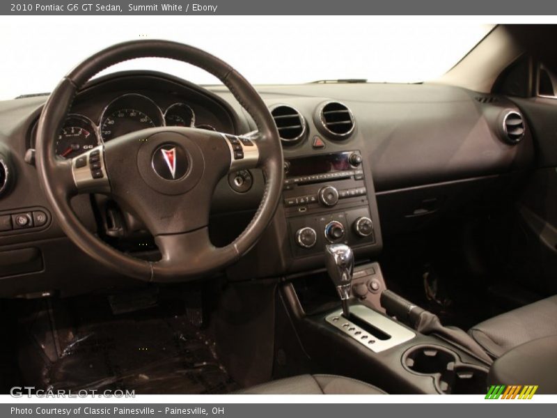 Dashboard of 2010 G6 GT Sedan