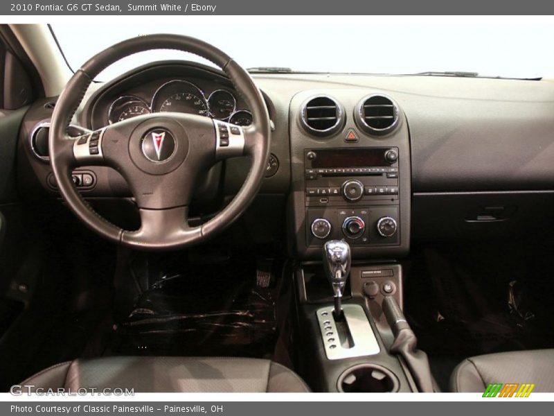 Dashboard of 2010 G6 GT Sedan