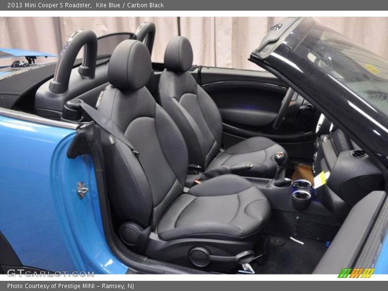  2013 Cooper S Roadster Carbon Black Interior