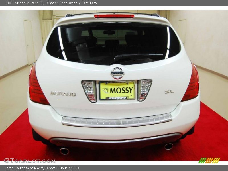 Glacier Pearl White / Cafe Latte 2007 Nissan Murano SL
