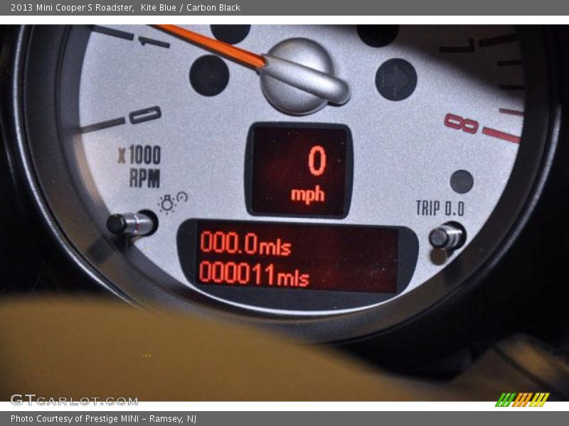Kite Blue / Carbon Black 2013 Mini Cooper S Roadster