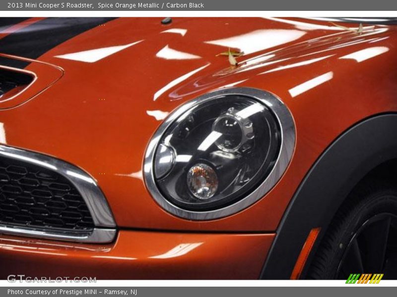 Spice Orange Metallic / Carbon Black 2013 Mini Cooper S Roadster