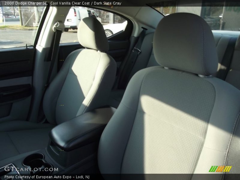 Cool Vanilla Clear Coat / Dark Slate Gray 2008 Dodge Charger SE