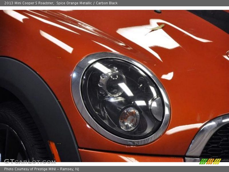 Spice Orange Metallic / Carbon Black 2013 Mini Cooper S Roadster