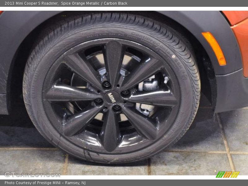 Spice Orange Metallic / Carbon Black 2013 Mini Cooper S Roadster