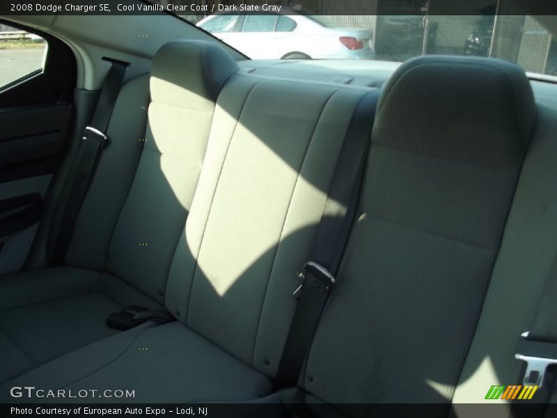 Cool Vanilla Clear Coat / Dark Slate Gray 2008 Dodge Charger SE