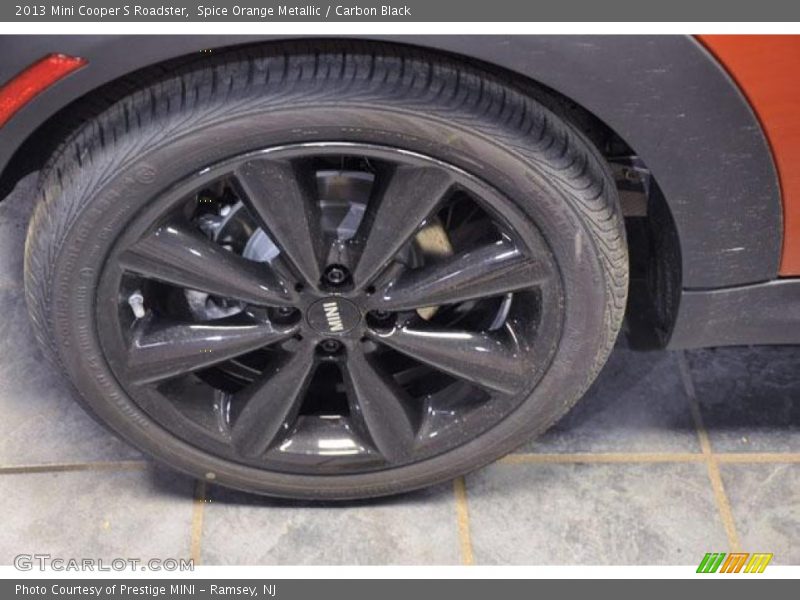 Spice Orange Metallic / Carbon Black 2013 Mini Cooper S Roadster