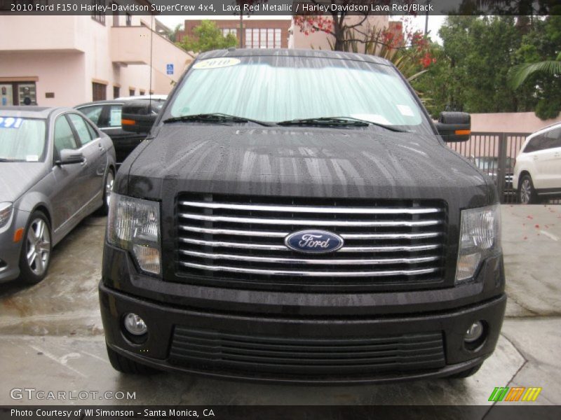 Lava Red Metallic / Harley Davidson Lava Red/Black 2010 Ford F150 Harley-Davidson SuperCrew 4x4