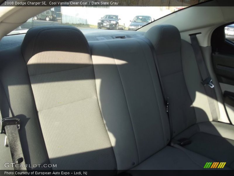 Cool Vanilla Clear Coat / Dark Slate Gray 2008 Dodge Charger SE