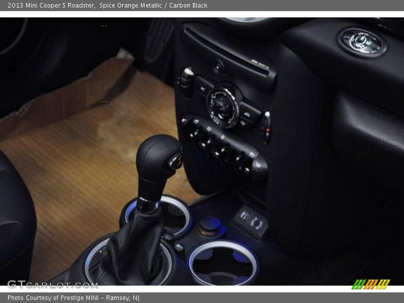 Spice Orange Metallic / Carbon Black 2013 Mini Cooper S Roadster
