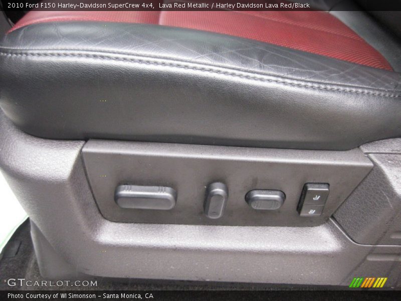 Lava Red Metallic / Harley Davidson Lava Red/Black 2010 Ford F150 Harley-Davidson SuperCrew 4x4