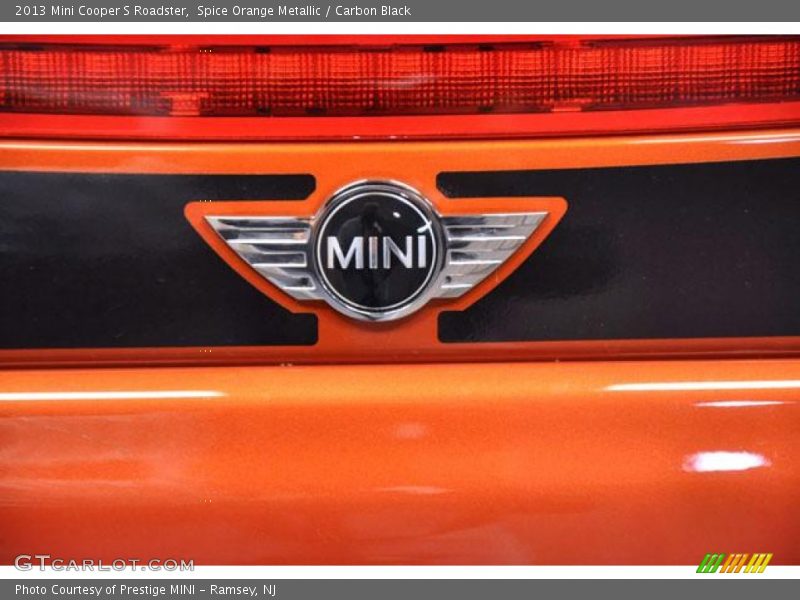 Spice Orange Metallic / Carbon Black 2013 Mini Cooper S Roadster