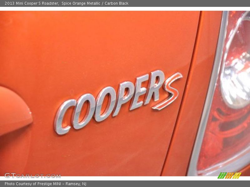 Spice Orange Metallic / Carbon Black 2013 Mini Cooper S Roadster