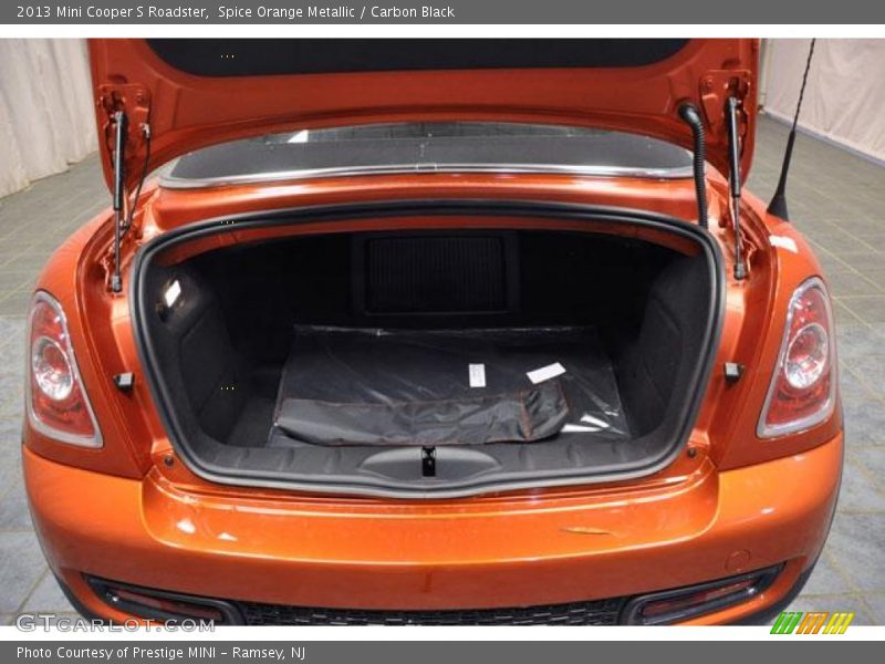 Spice Orange Metallic / Carbon Black 2013 Mini Cooper S Roadster